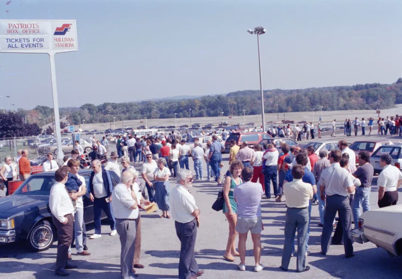 crowd - Patriots Box Office Tickets For All Events Sullivan Stadium